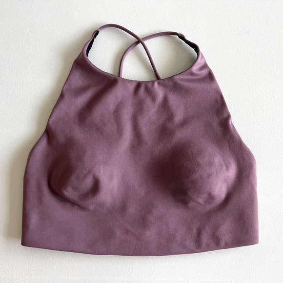 Victoria's Secret Bralette Purple Color Criss Cross Back Size Small - Picture 3 of 10